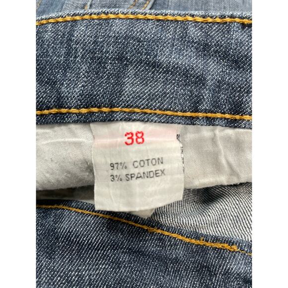 Miss Anna Jeans Paris Designer Low Rise Straight Leg size France 38 US 8 - Picture 12 of 16